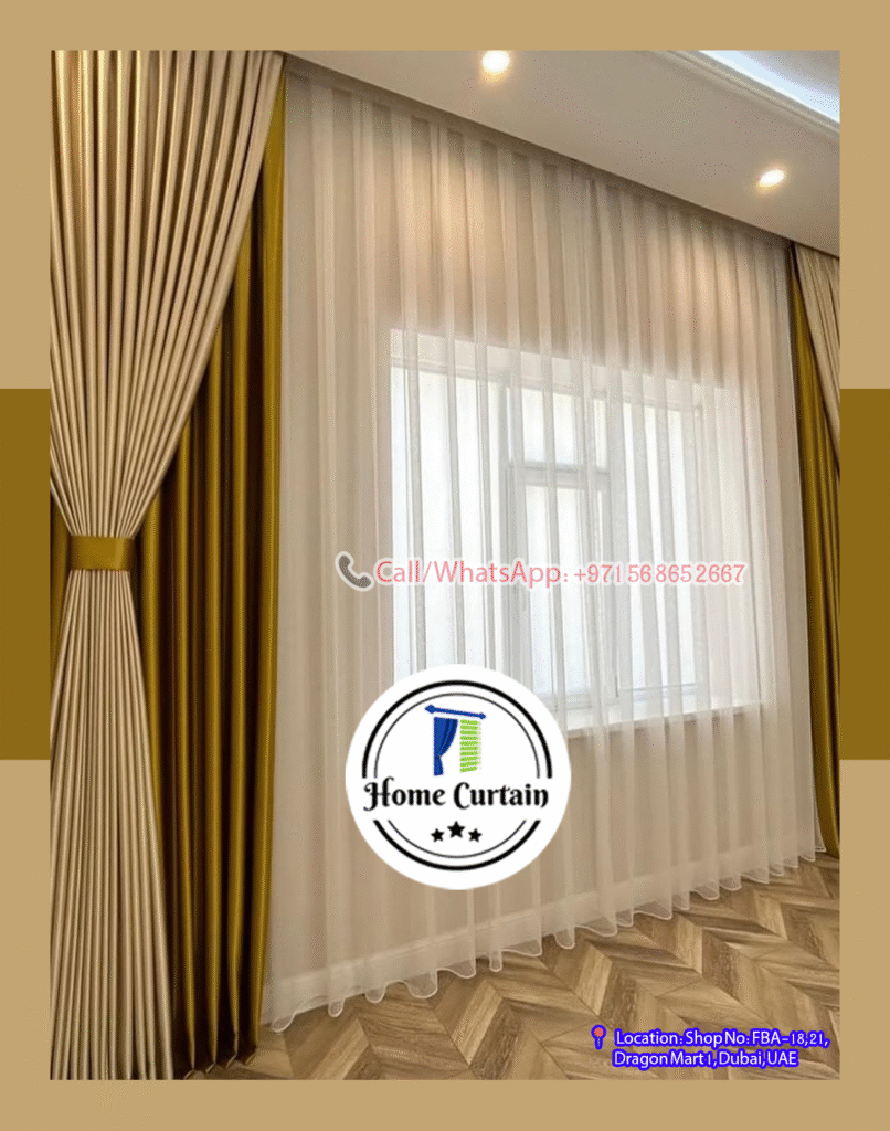 Bed Room Curtains in Abudhabi