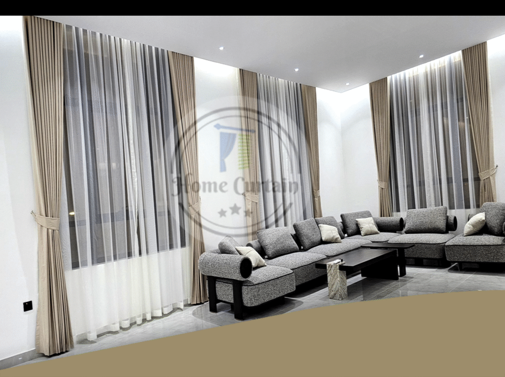 Window Curtains Blind All Over uae