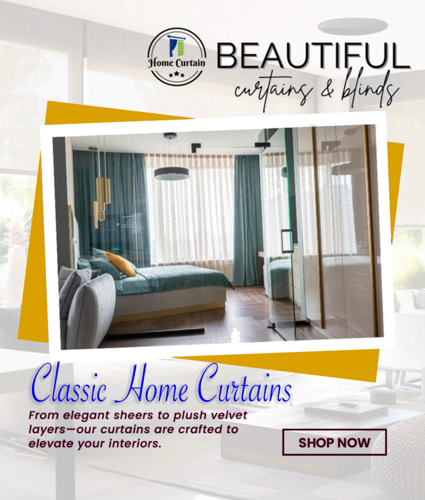 Modern Blinds and curtains UAE