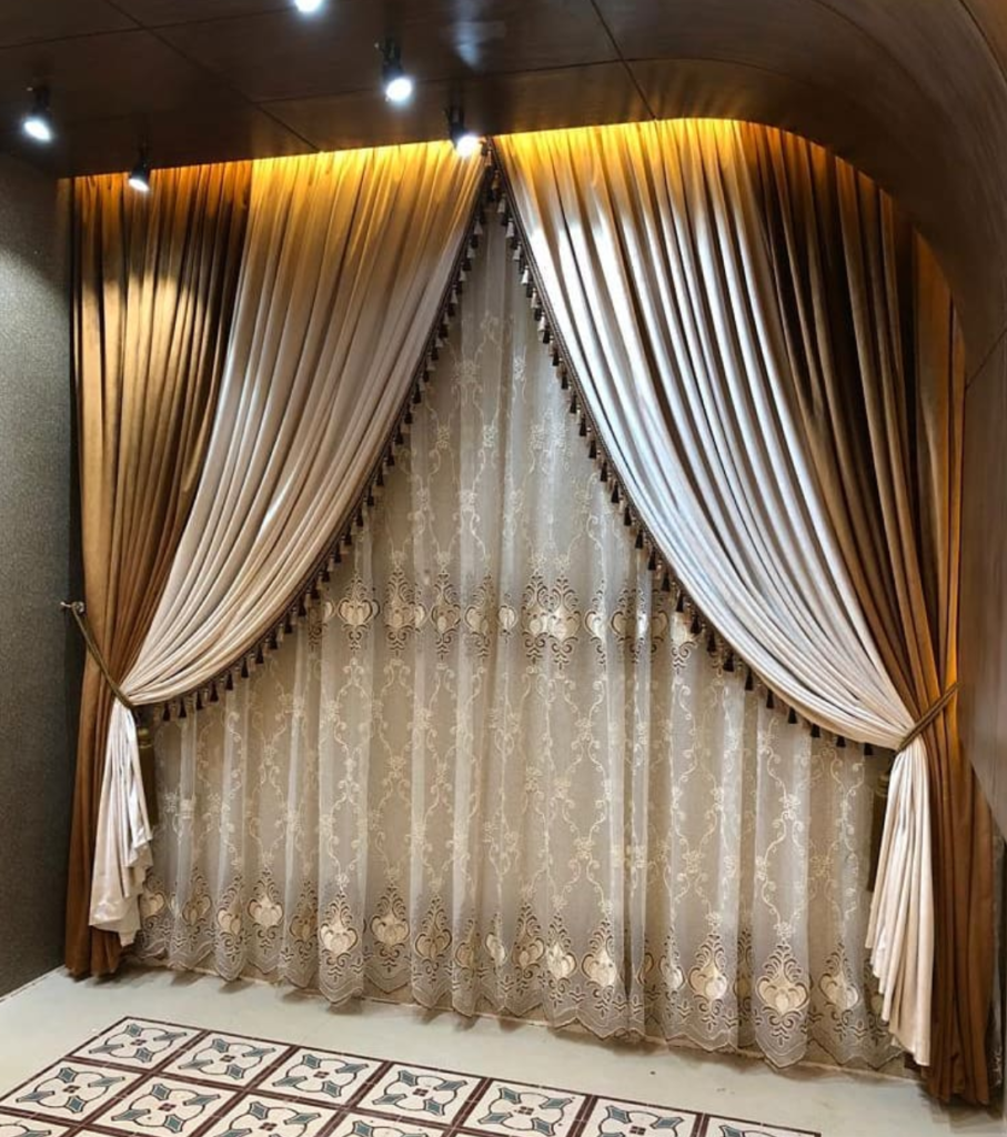 Home decor curtains dubai