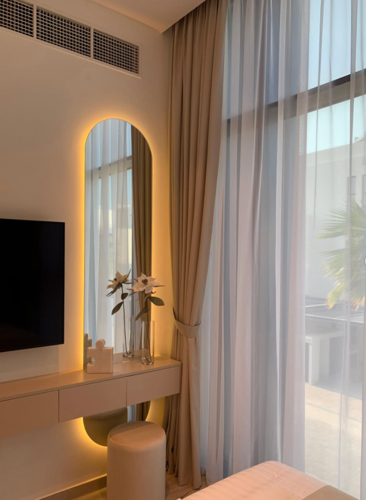 Modern Curtains in UAE for Home Villa